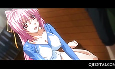 Clipped tits Anime teen fucked to orgasm