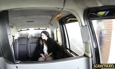Hot Euro girl Sasha gets a free taxi fare and fucked hard by the driver