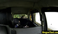 European taxi amateur sucking after getting oral