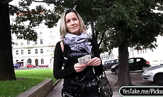 Czech slut Blanka Grain sex in public