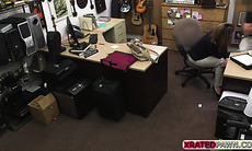 Nice Fucking action at the office of the pawnshop